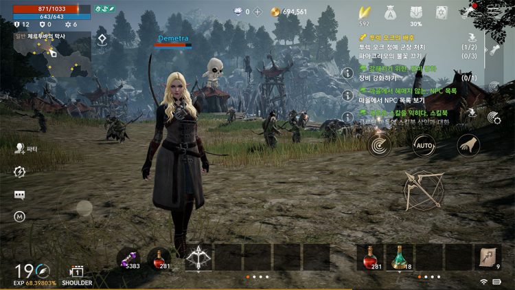 Геймплей Lineage 2M