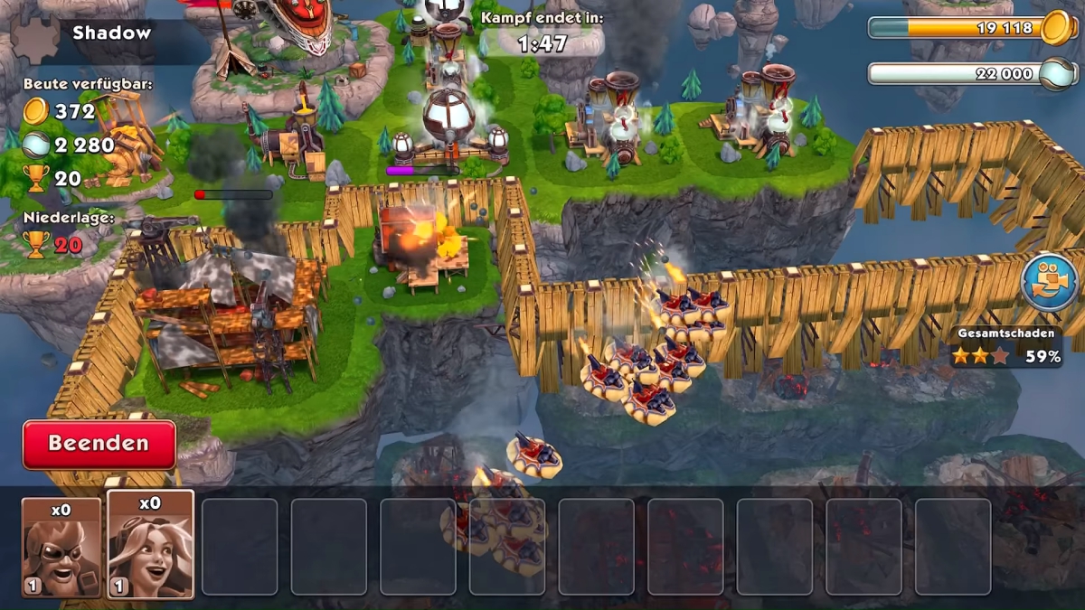 [Обзор] Sky Clash Lords of Clans 3D стимпанк MMORTS с красивой графикой