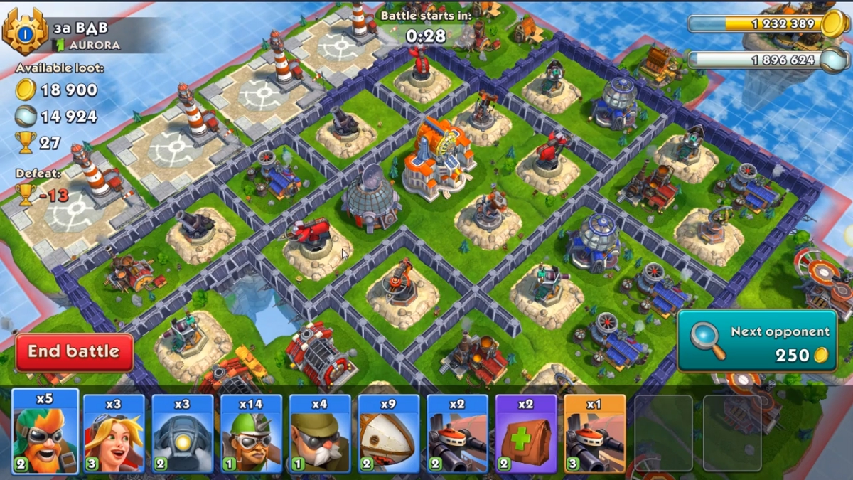 [Обзор] Sky Clash Lords of Clans 3D стимпанк MMORTS с красивой графикой