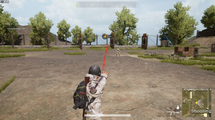 В PUBG lite у гранаты есть таймер