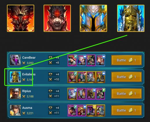 Новые аватары платиновой лиги арены