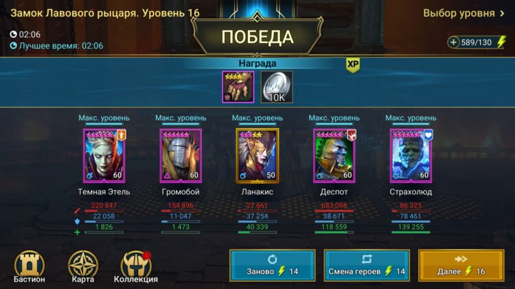 Деспот в Замке Лавового Рыцаря