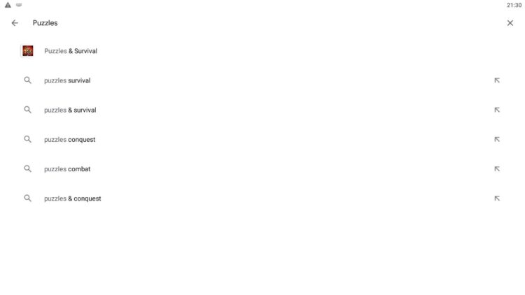 Найдите игру через поиск по названию