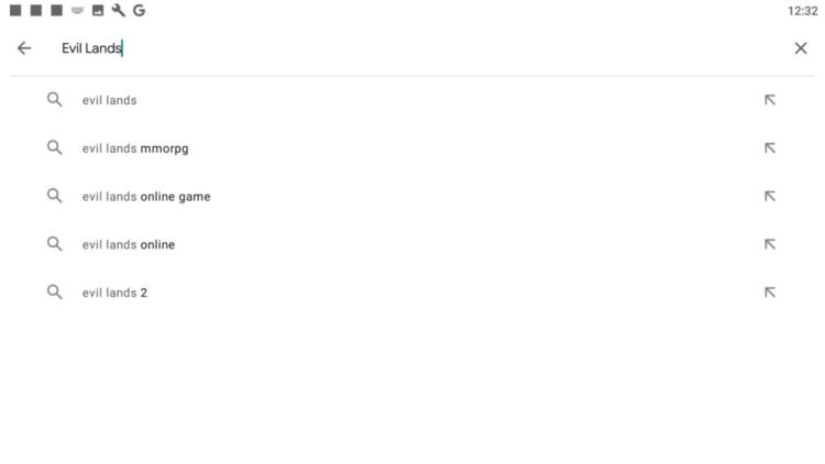 Найдите игру через поиск в Play Store