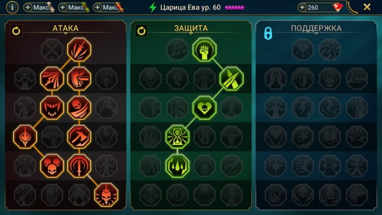 Таланты Царицы Евы