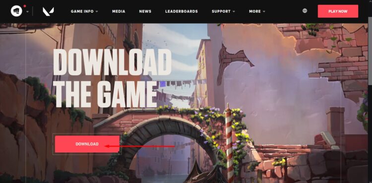 Кнопка для загрузки клиента игры