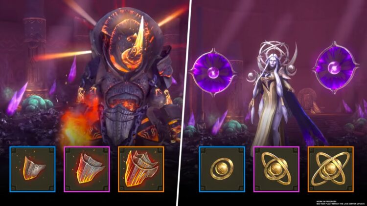 Новые комплекты артефактов