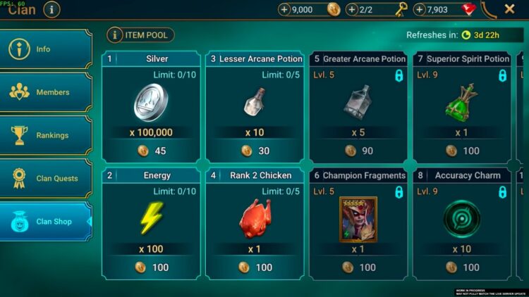 Клановый магазин