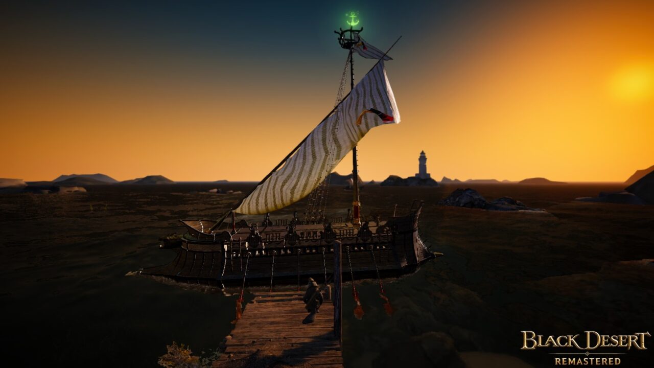 Галера в Black Desert