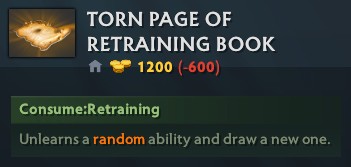 Torn Page of Retraining Book