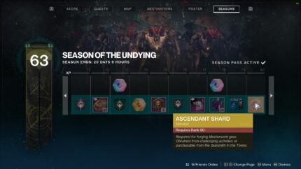 Как получить высший осколок в Destiny 2