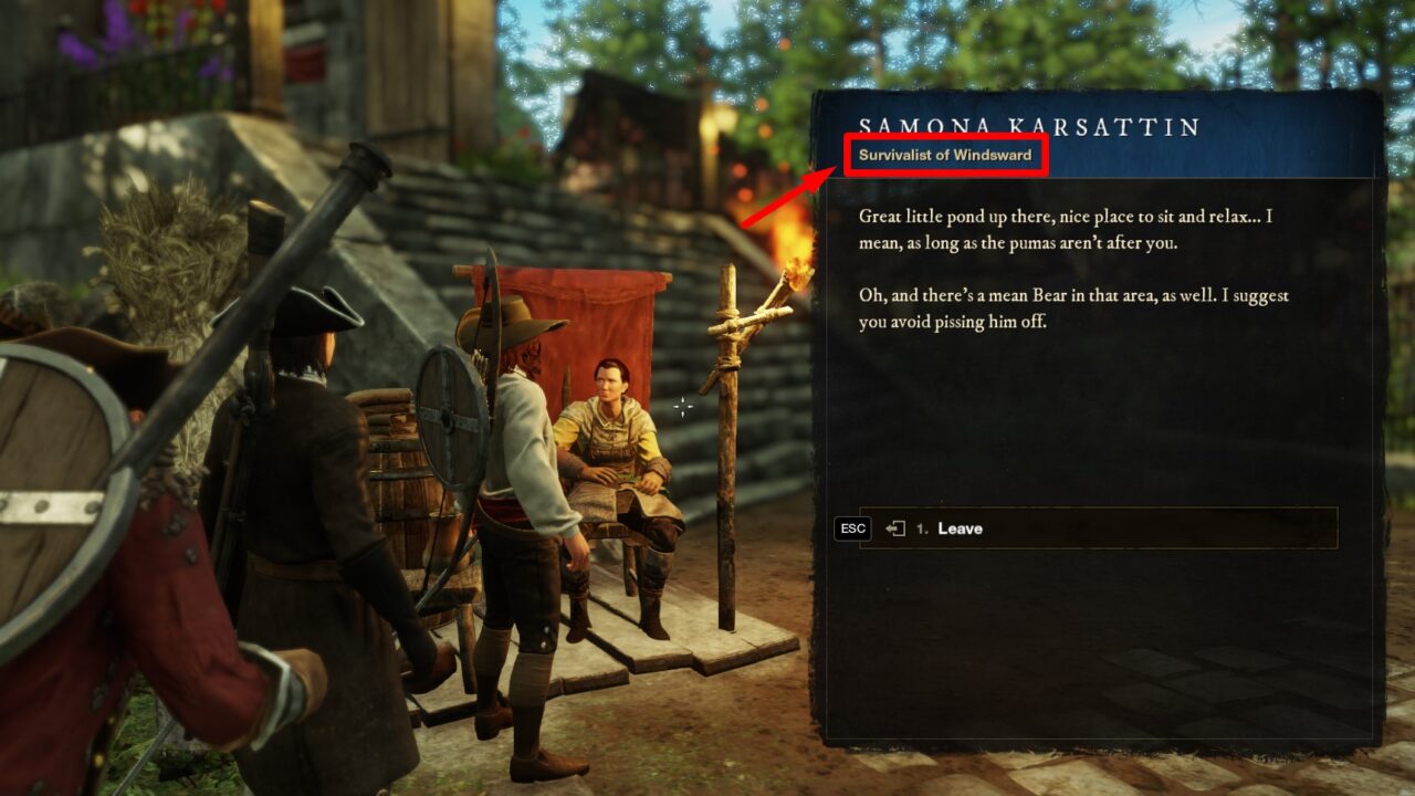NPC Survivalist