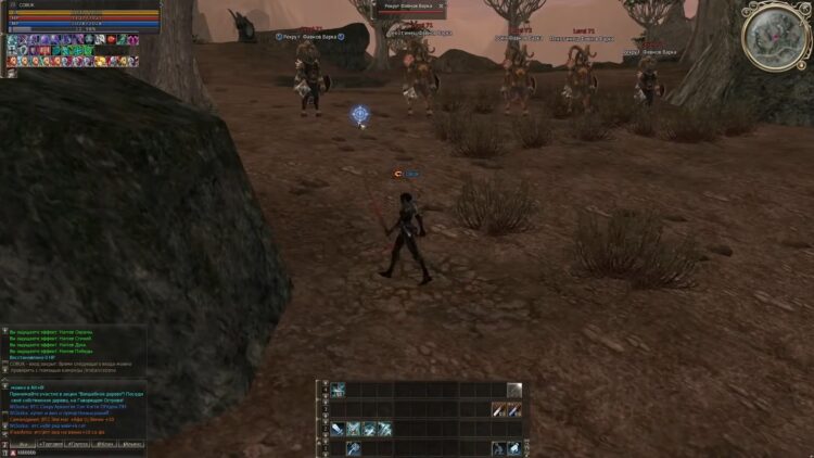 Первая стена мобов