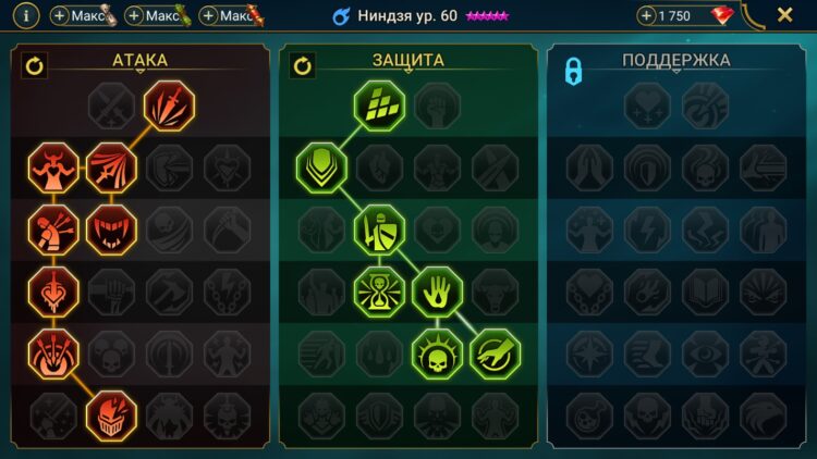 Таланты Ниндзя