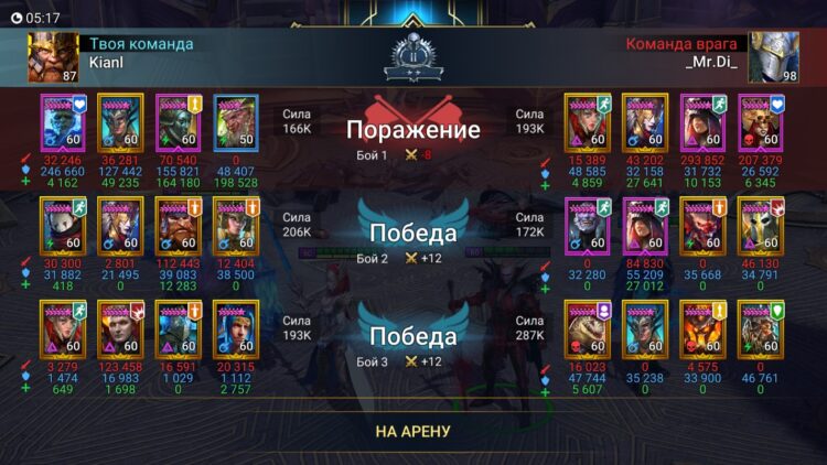 Ниндзя на Групповой Арене