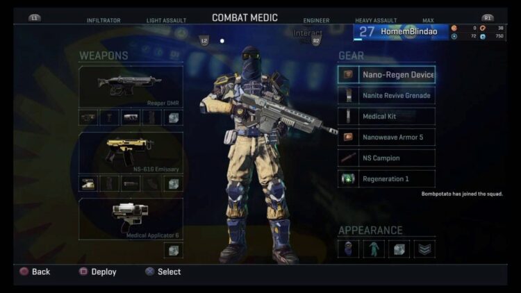 Медик в Planetside 2