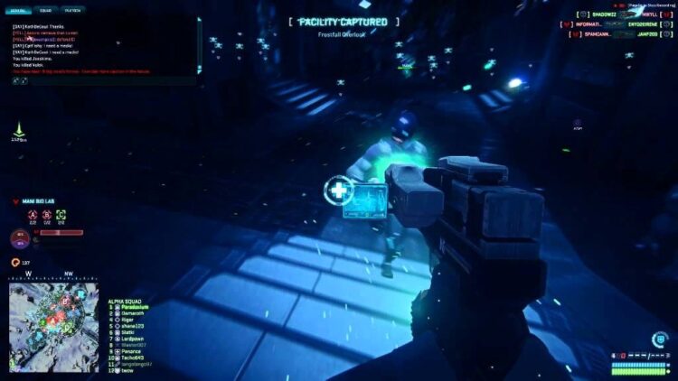 Медик в Planetside 2