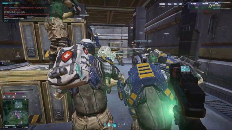 Медик в Planetside 2