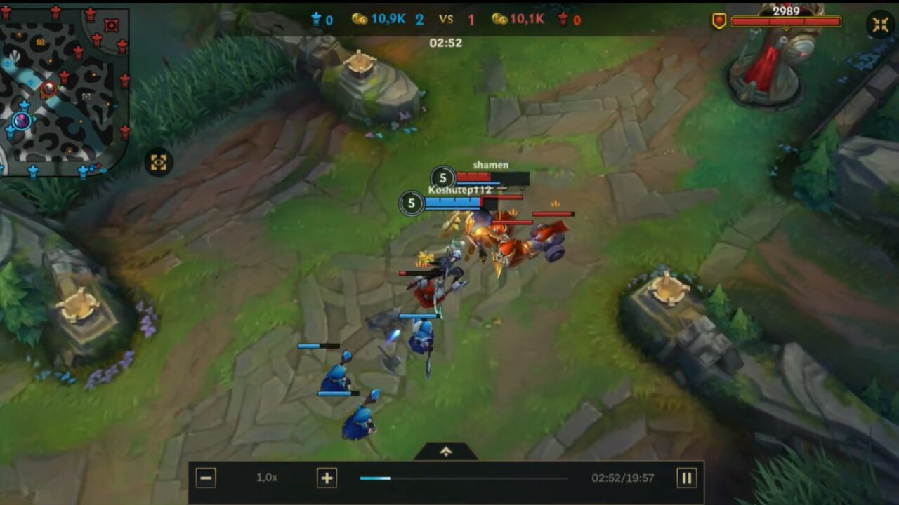 Диана в League of Legends: Wild Rift