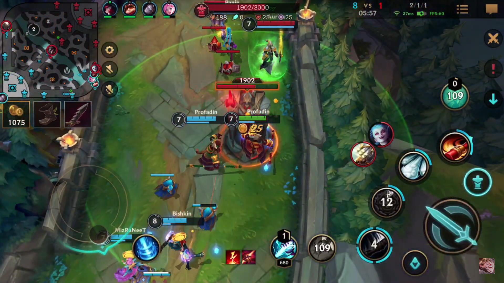 Вуконг в League of Legends: Wild Rift