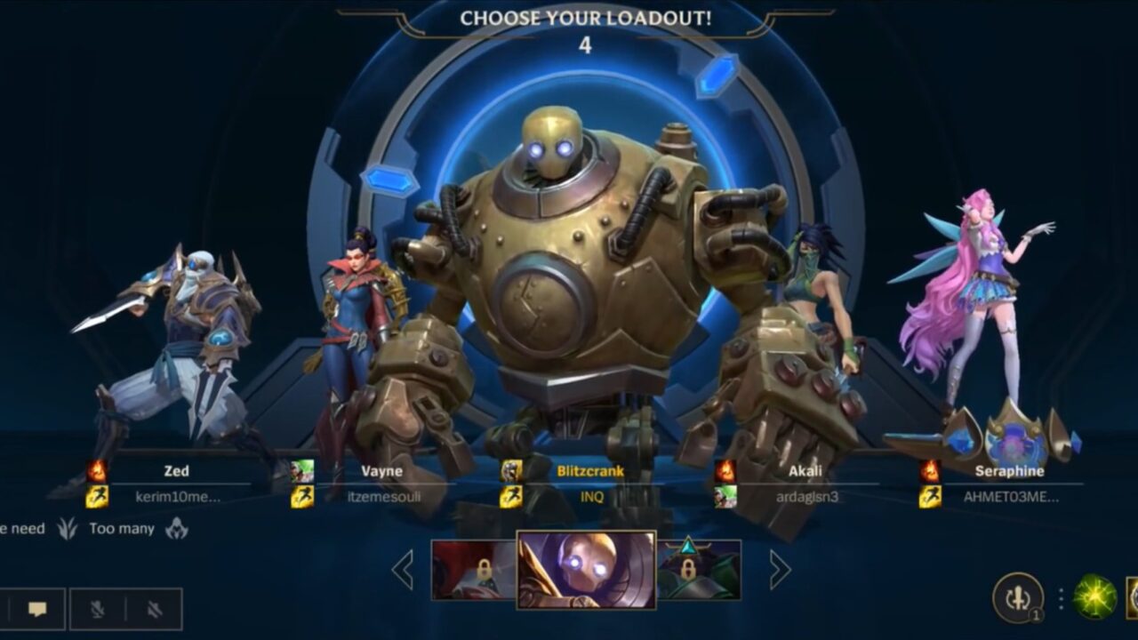 Блицкранк в League of Legends: Wild Rift