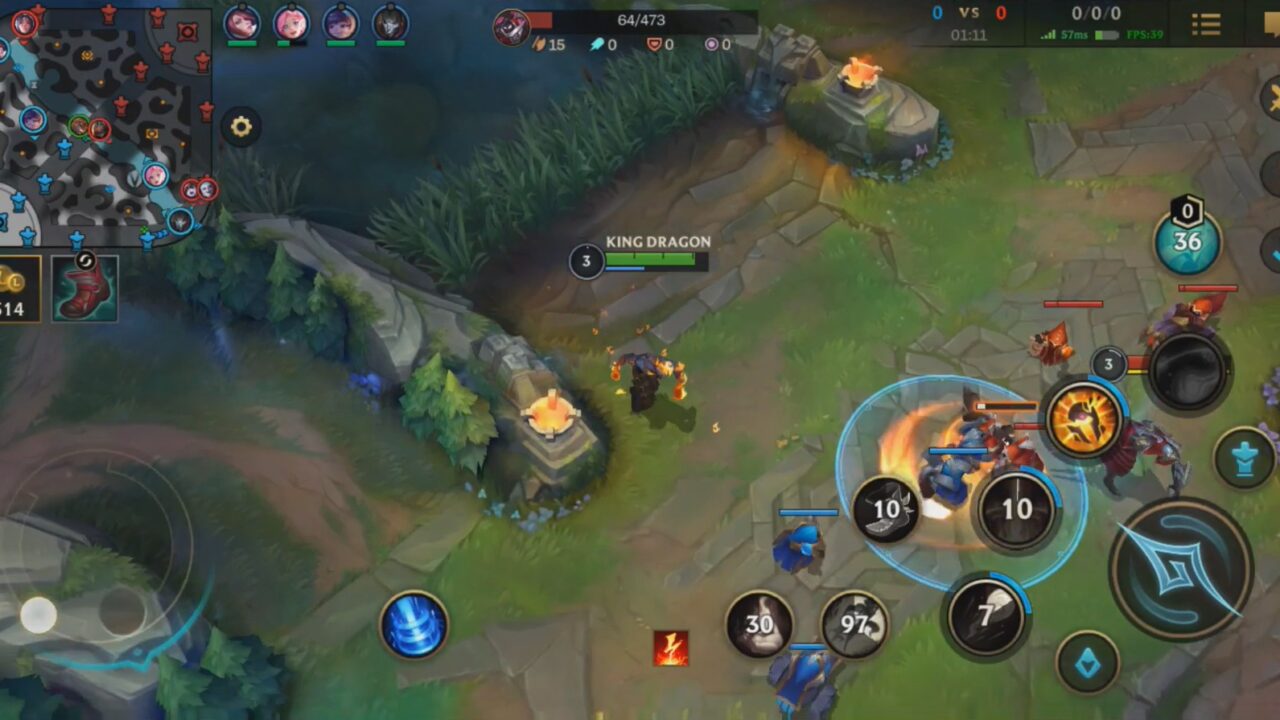 Брэнд в League of Legends: Wild Rift