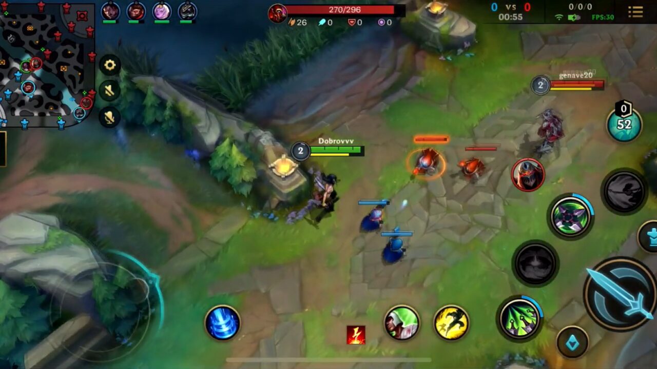 Акали в League of Legends Wild Rift