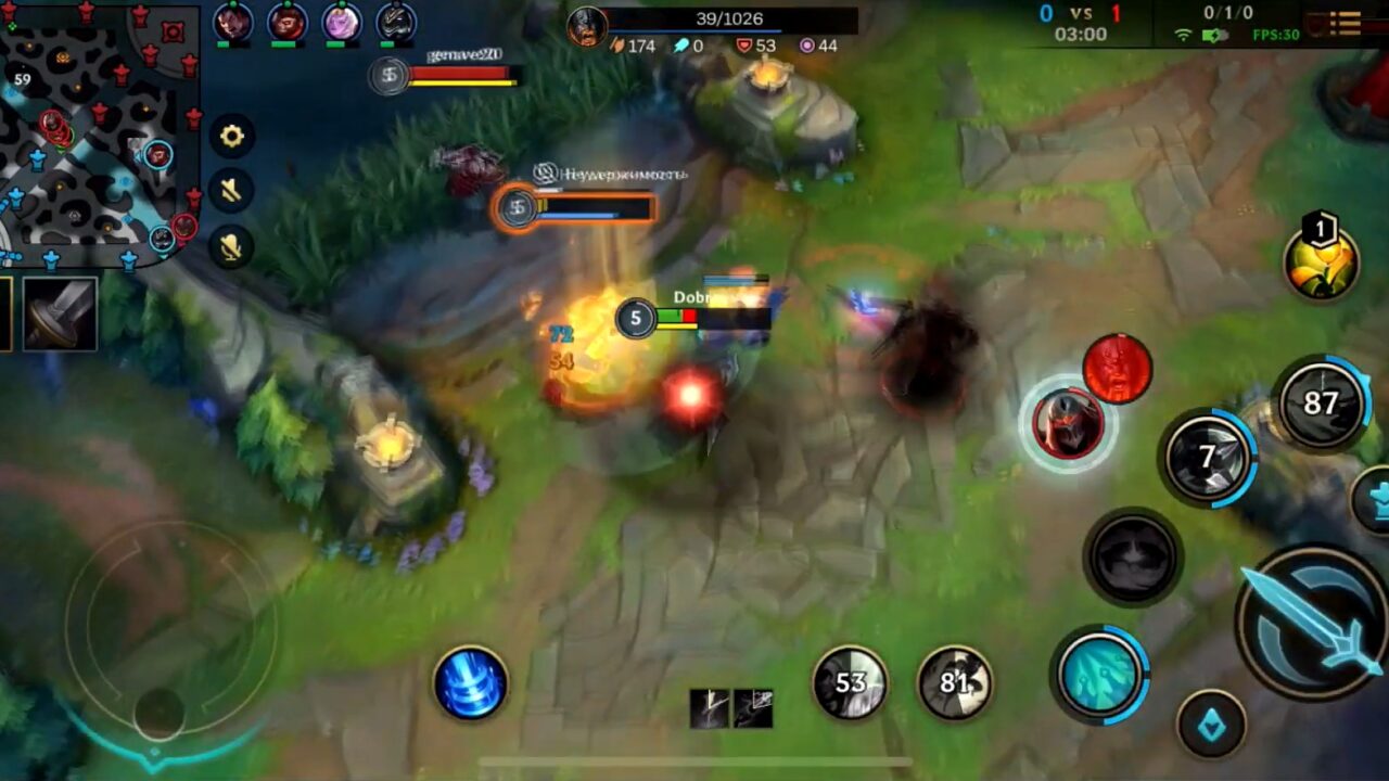 Акали в League of Legends: Wild Rift