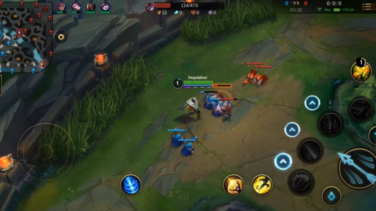 Джин в League of Legends: Wild Rift