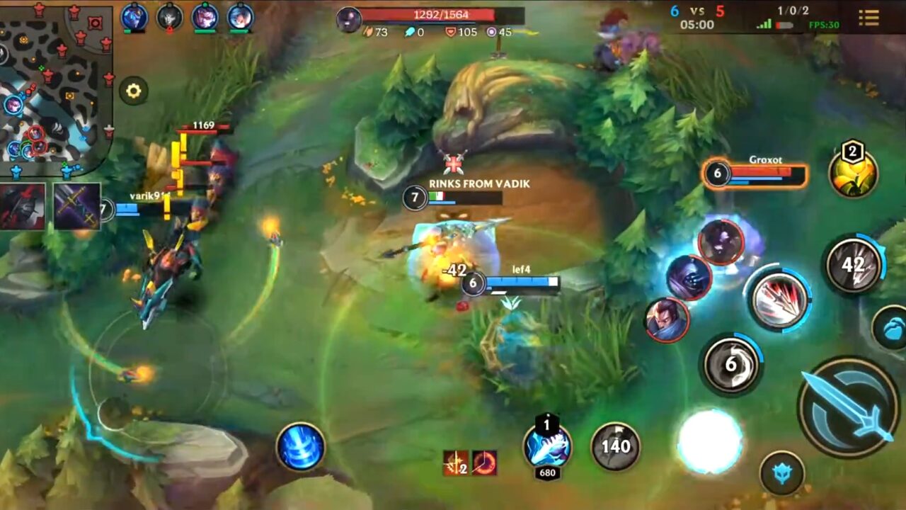 Джарван в League of Legends: Wild Rift