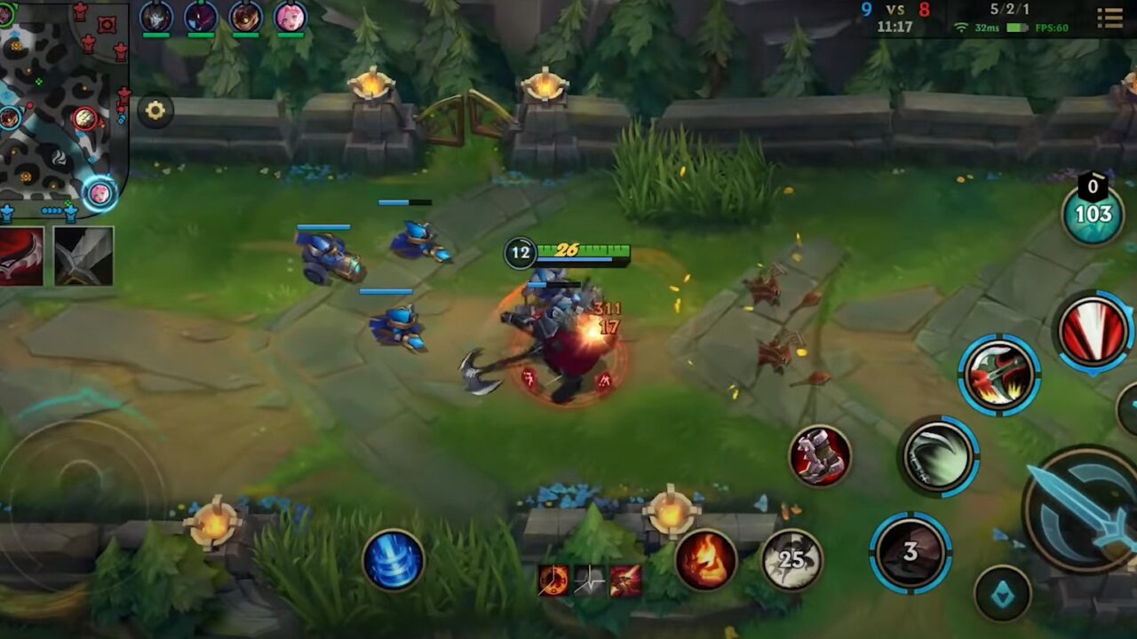 Дариус в League of Legends: Wild Rift