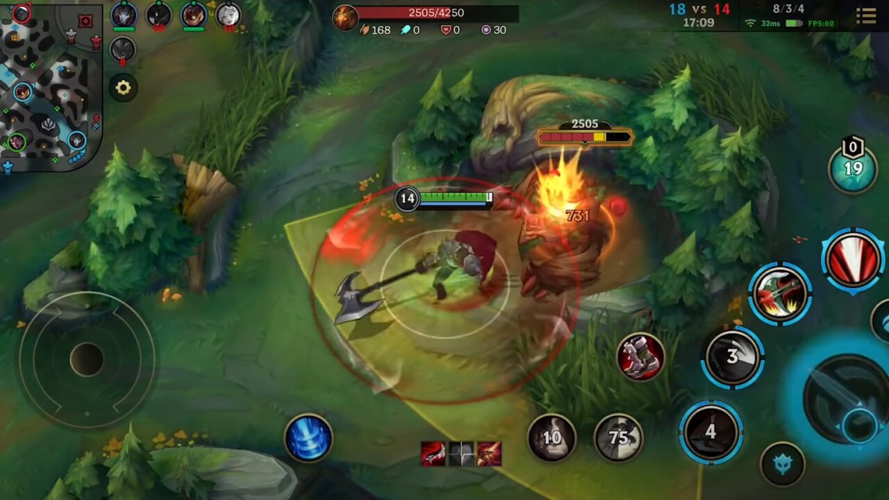 Дариус в League of Legends: Wild Rift