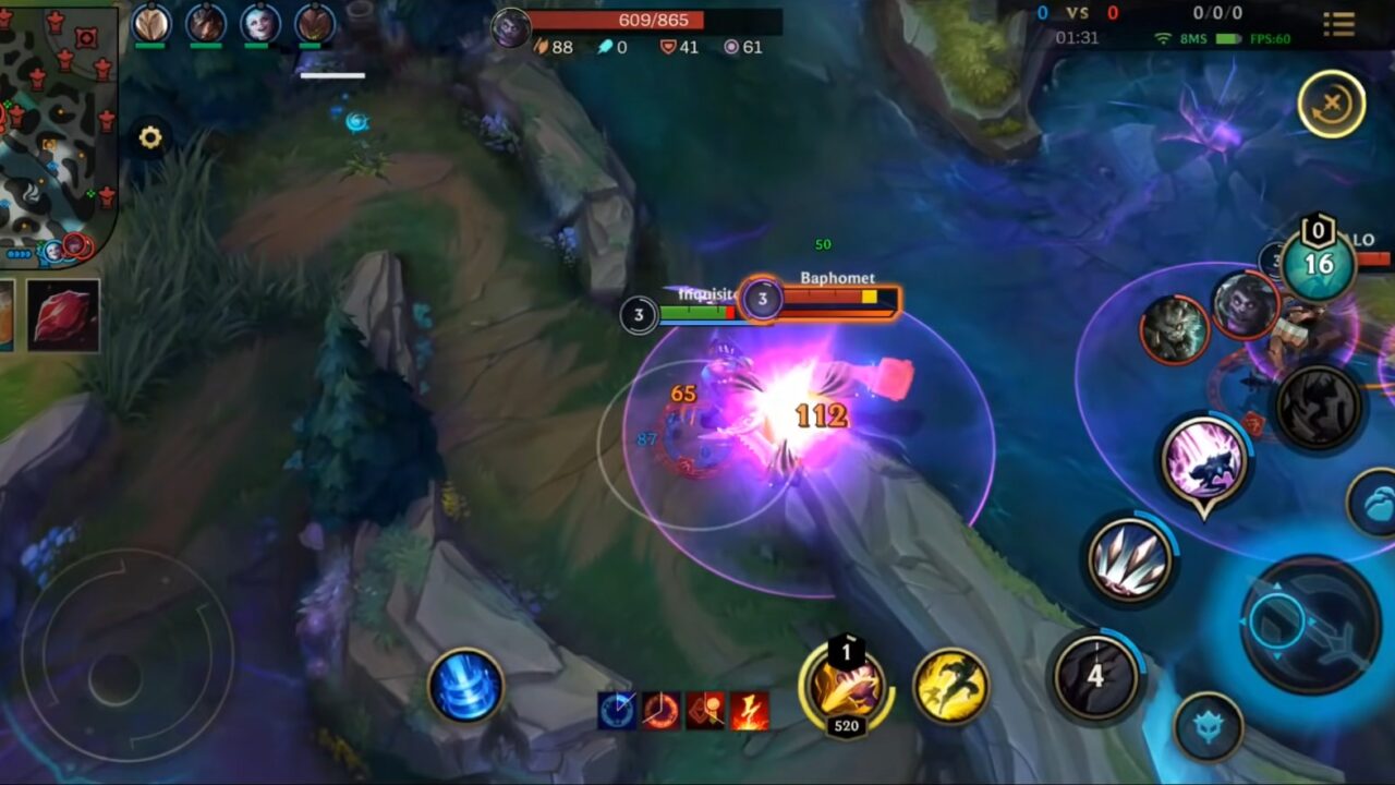 Ка'Зикс в League of Legends: Wild Rift