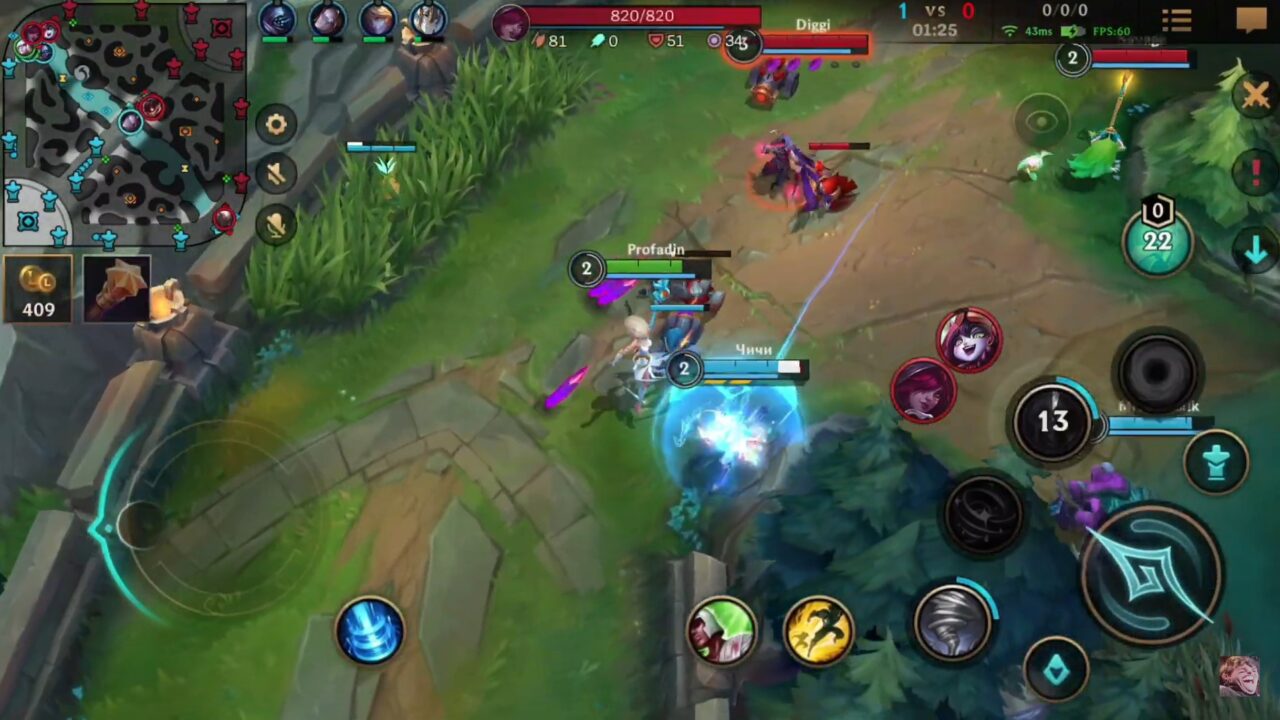 Жанна в League of Legends: Wild Rift