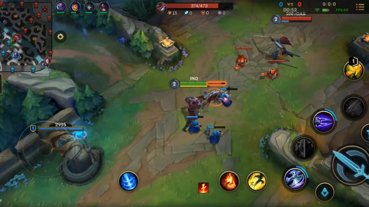 Зед в League of Legends: Wild Rift