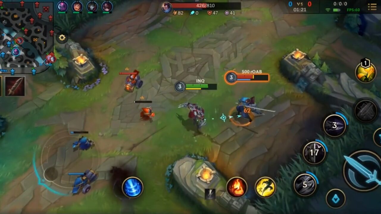 Зед в League of Legends: Wild Rift