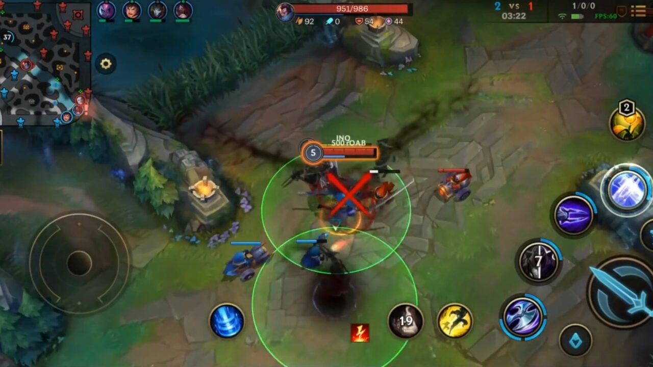 Зед в League of Legends: Wild Rift