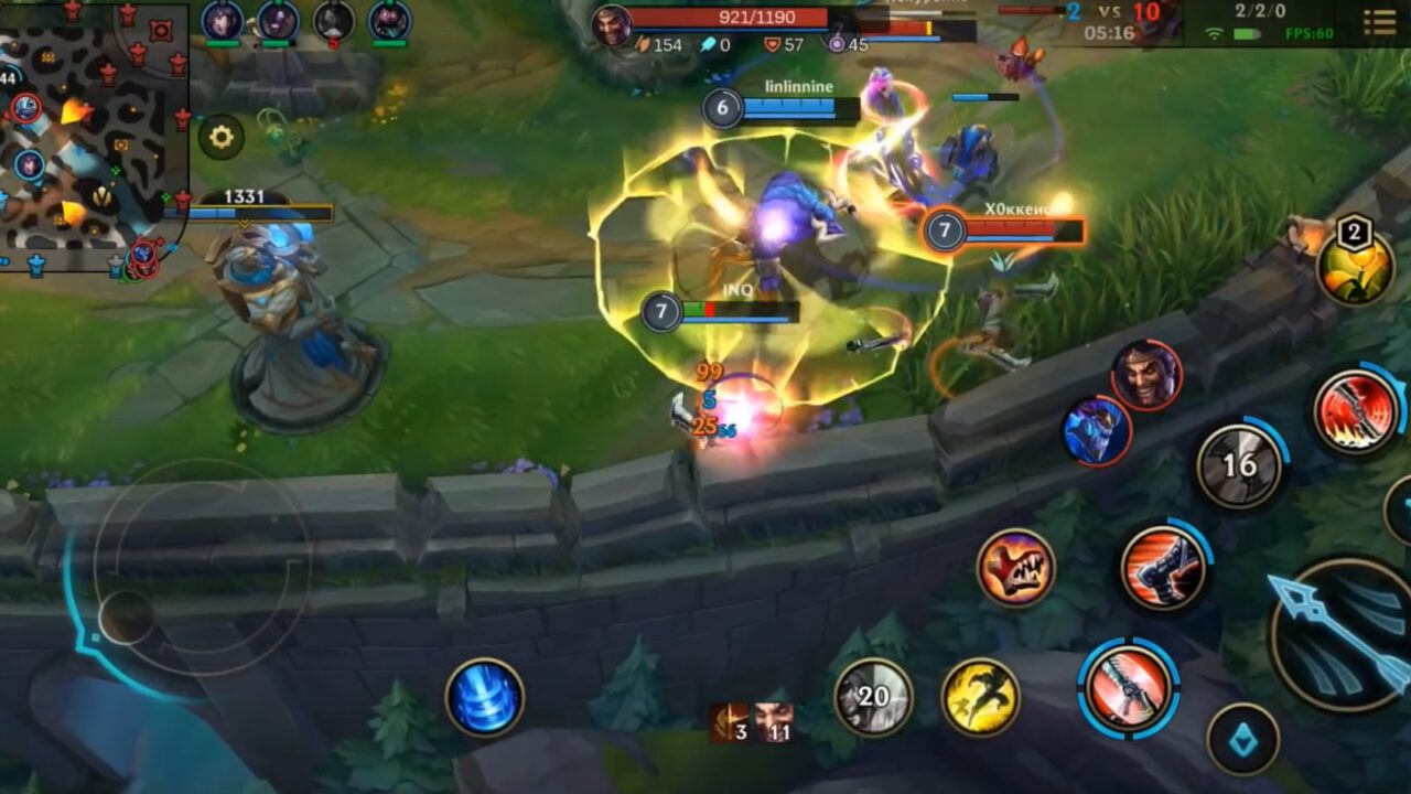 Дрейвен в League of Legends: Wild Rift