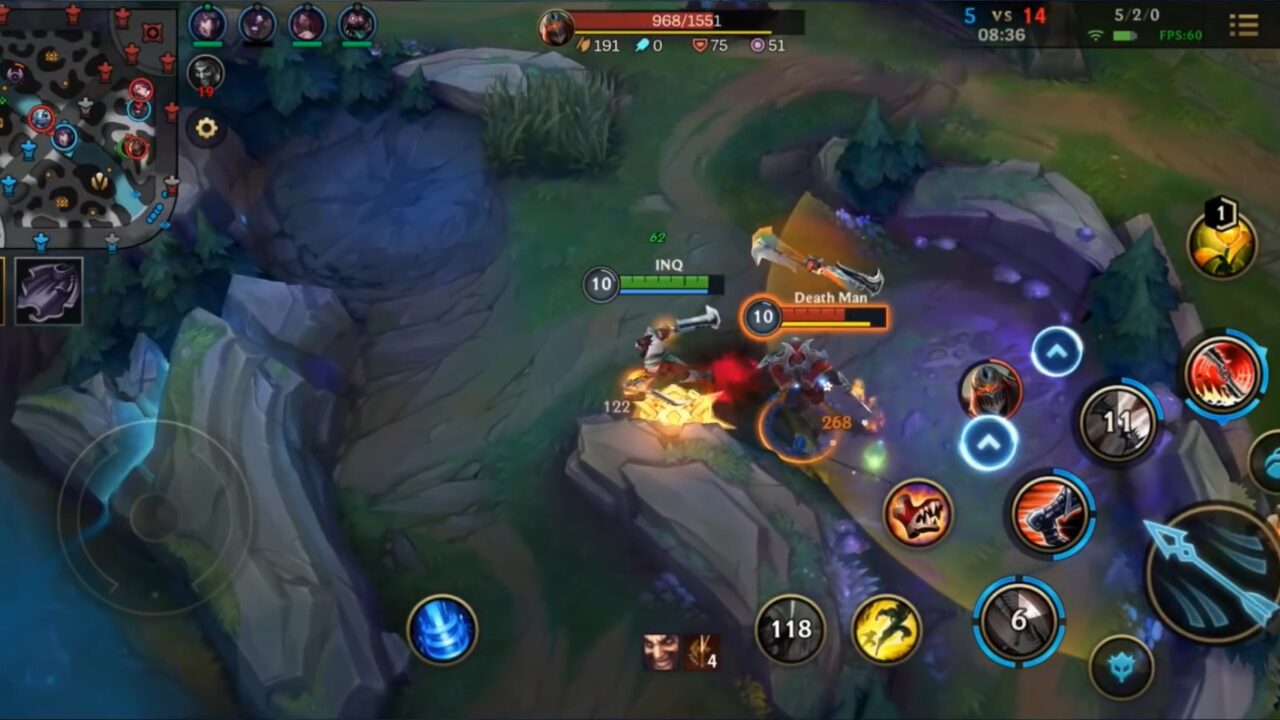 Дрейвен в League of Legends: Wild Rift