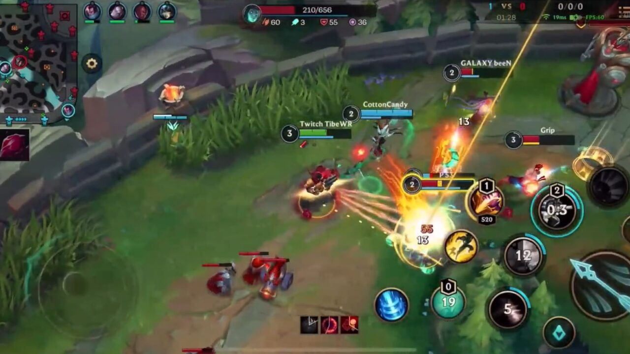 Грейвз в League of Legends: Wild Rift