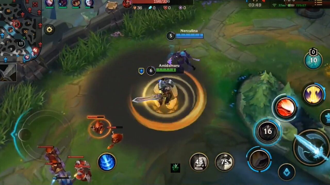 Гарен в League of Legends: Wild Rift