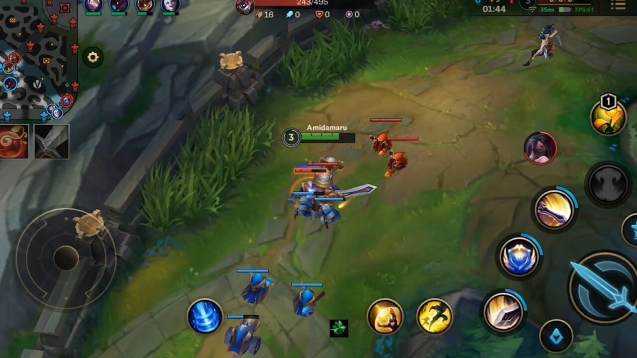 Гарен в League of Legends: Wild Rift