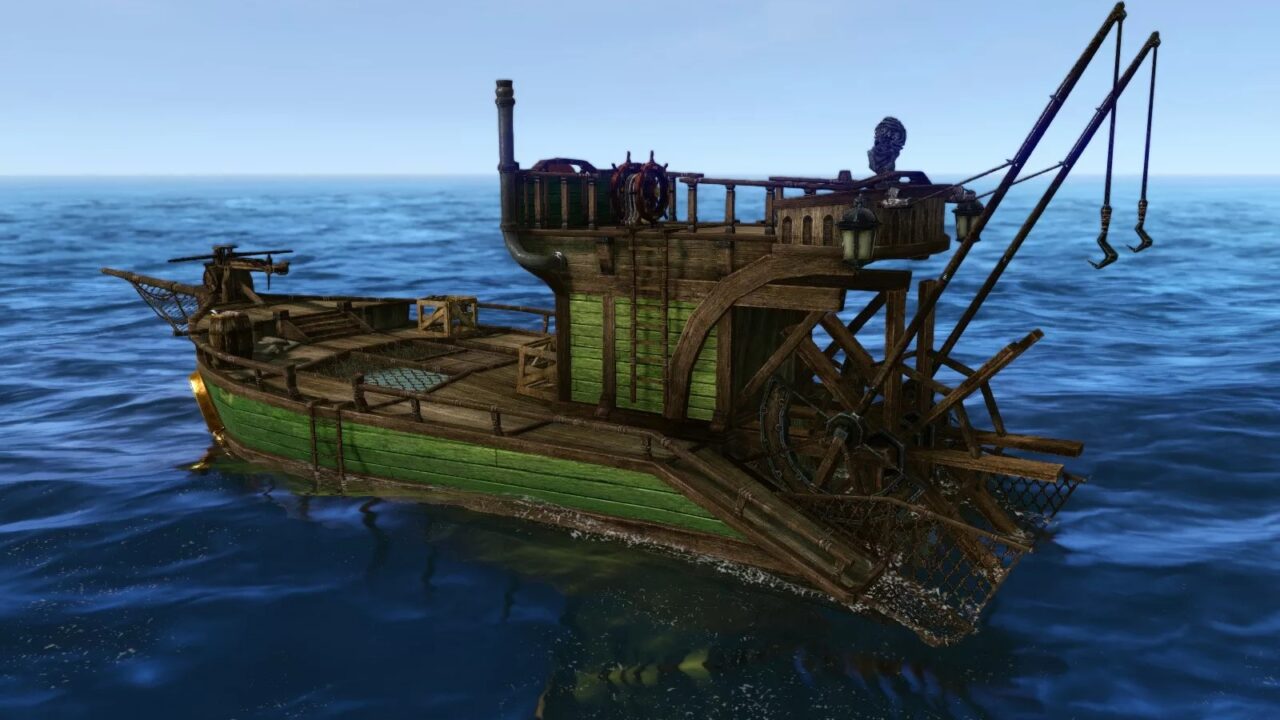 Рыбацкий баркас