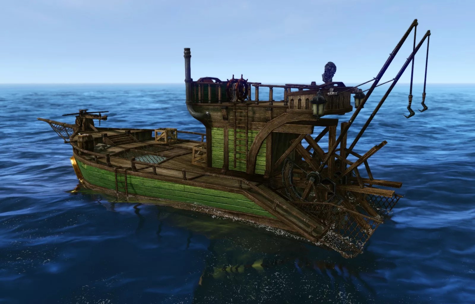 Game steam ship exe. Архейдж рыбацкий Баркас. ARCHEAGE рыболовный Баркас. ARCHEAGE Галеон. Рыбацкое судно архейдж.