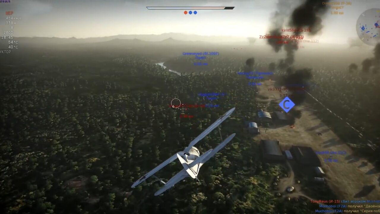 War Thunder самолет