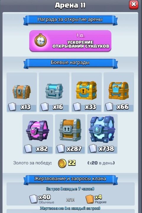 Арена 11 в Clash Royale